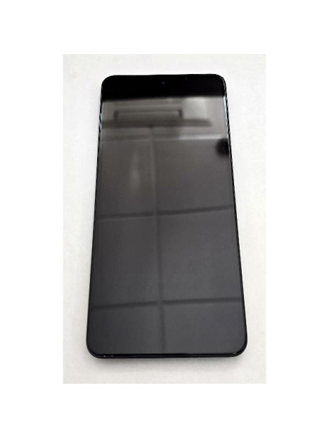 Pantalla para Realme P3 5G mas tactil negro con marco negro compatible Oled