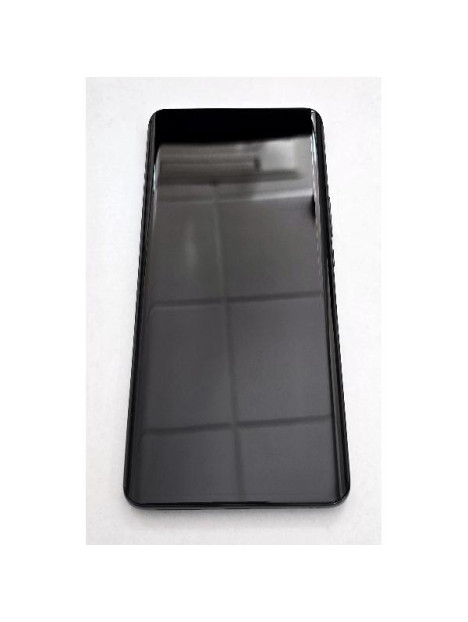 Pantalla para Honor X50 mas tactil negro con marco negro calidad premium