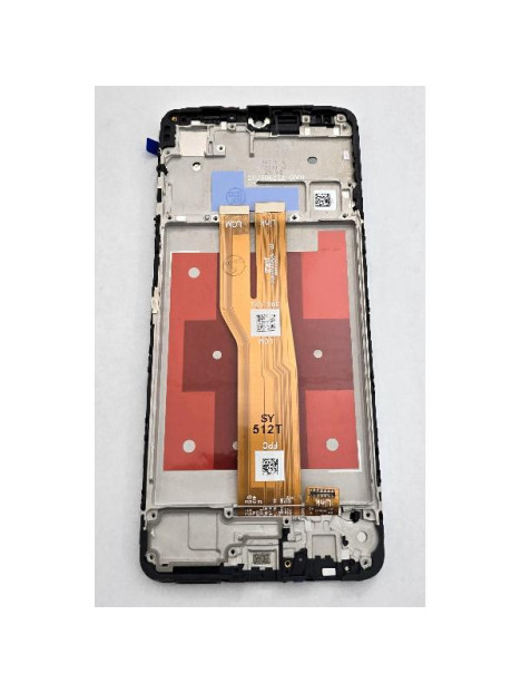 Pantalla para Samsung Galaxy A07 4G A075 mas tactil negro con marco negro calidad premium