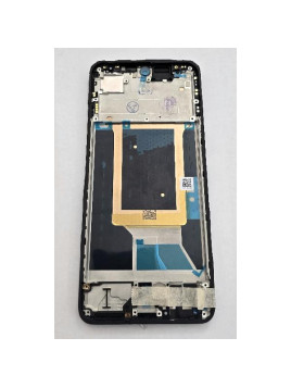 Pantalla para Realme P3 5G mas tactil negro con marco negro compatible TFT