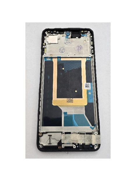 Pantalla para Realme P3 5G mas tactil negro con marco negro compatible TFT