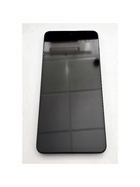 Pantalla para Realme P3 5G mas tactil negro con marco negro compatible TFT