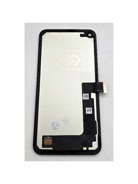 Pantalla para Google Pixel 5 mas tactil negro con marco negro compatible TFT