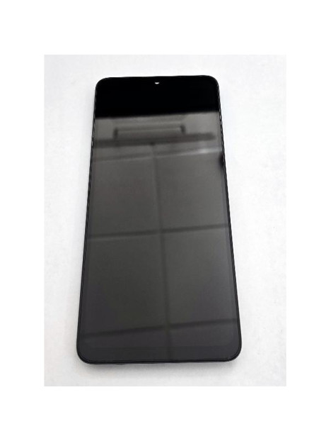 Pantalla para Xiaomi Redmi A3X mas tactil negro con marco negro calidad premium