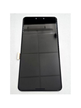 Pantalla para Google Pixel 3 XL mas tactil negro con marco negro compatible TFT