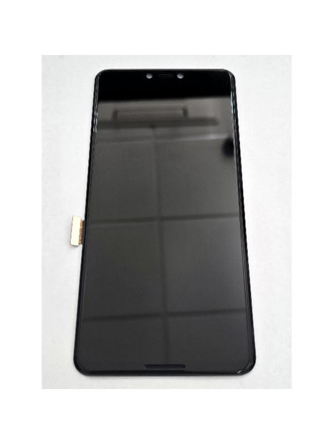 Pantalla para Google Pixel 3 XL mas tactil negro con marco negro compatible TFT
