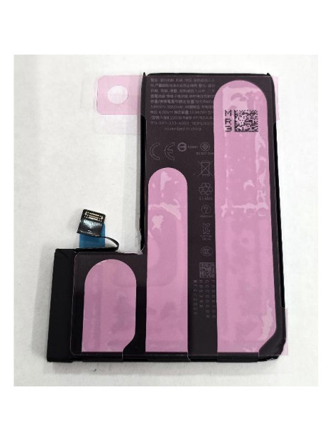 Bateria 3582mAh para iPhone 16 Pro A3293 A3083 A3292 A3294