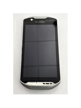 Pantalla para Zebra Motorola TC52 mas tactil negro con marco plata calidad premium