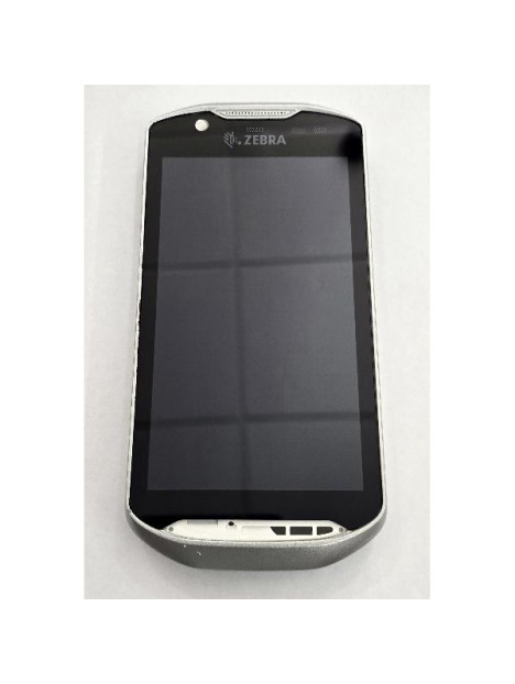 Pantalla para Zebra Motorola TC52 mas tactil negro con marco plata calidad premium