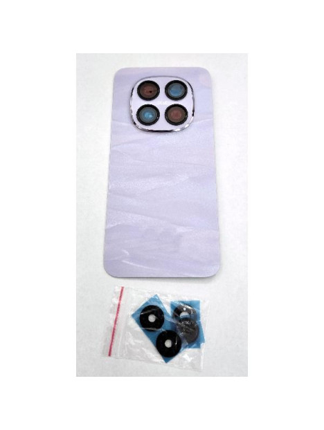 Tapa trasera o tapa bateria morada para Xiaomi Redmi Note 15 Pro 5G con cubierta de camara