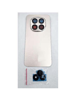 Tapa trasera o tapa bateria dorada para Xiaomi Redmi Note 15 Pro 5G con cubierta de camara