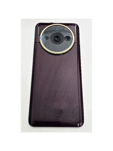 Tapa trasera o tapa bateria morada para Oukitel C59 Pro