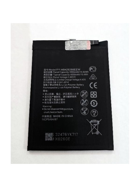 Bateria HB426388EEW 4000mAh para Huawei P40 Lite 5G Honor 30 Lite 5G Huawei Enjoy 20 Pro 5G calidad premium