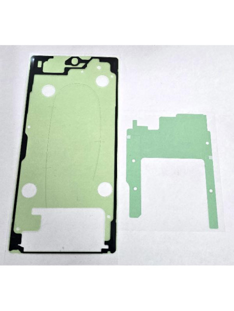 Set de adhesivos de pantalla para Samsung Galaxy S25 Ultra S938 GH82-36522A Service Pack