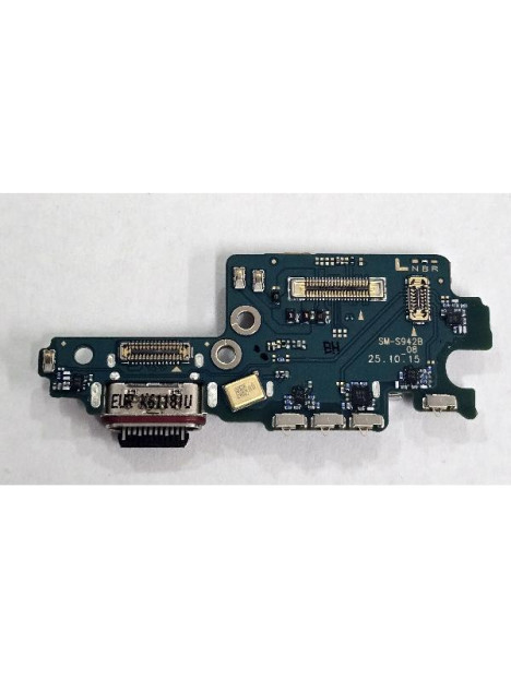 Flex puerto de carga mas lector sim y microfono para Samsung Galaxy S26 S942 GH96-20820A Service Pack