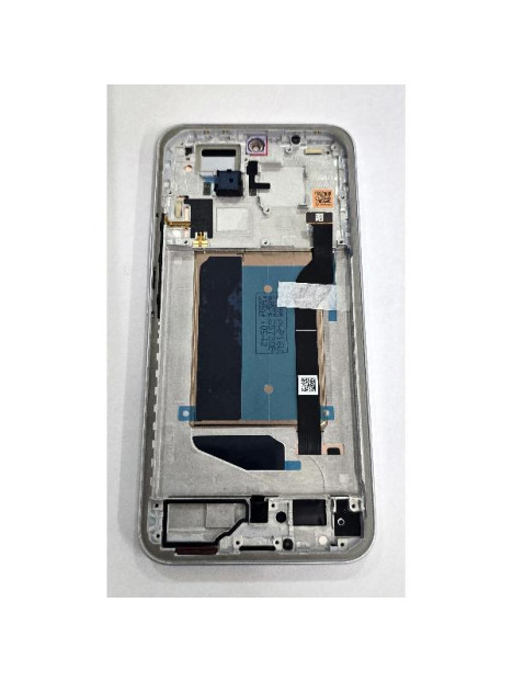 Pantalla para Xiaomi Poco M8 Pro 5G mas tactil negro con marco plata 560001P16UP00 Service Pack