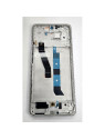 Pantalla para Xiaomi Poco M8 5G 2025 mas tactil negro con marco plata 5600070P17P00 Service Pack