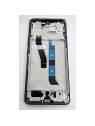 Pantalla para Xiaomi Poco M8 5G 2025 mas tactil negro con marco negro 5600090P17P00 Service Pack