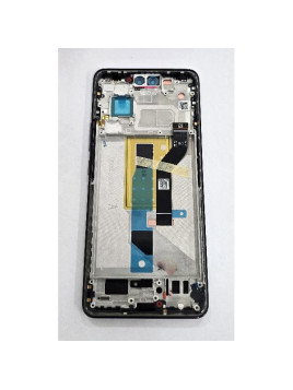 Pantalla para Xiaomi 13 Lite 5G mas tactil negro con marco negro 5600310J9S00 Service Pack