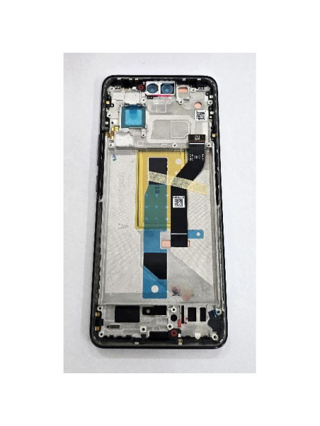 Pantalla para Xiaomi 13 Lite 5G mas tactil negro con marco negro 5600310J9S00 Service Pack