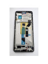 Pantalla para Xiaomi 13 Lite 5G mas tactil negro con marco negro 5600310J9S00 Service Pack