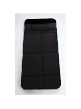 Pantalla para Oppo Reno 14 F 5G CPH2743 mas tactil negro con marco azul calidad premium