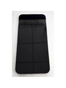 Pantalla para Oppo Reno 14 F 5G CPH2743 mas tactil negro con marco rosa calidad premium
