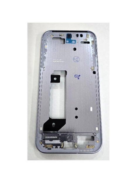 Carcasa o marco central morado para Google Pixel 10
