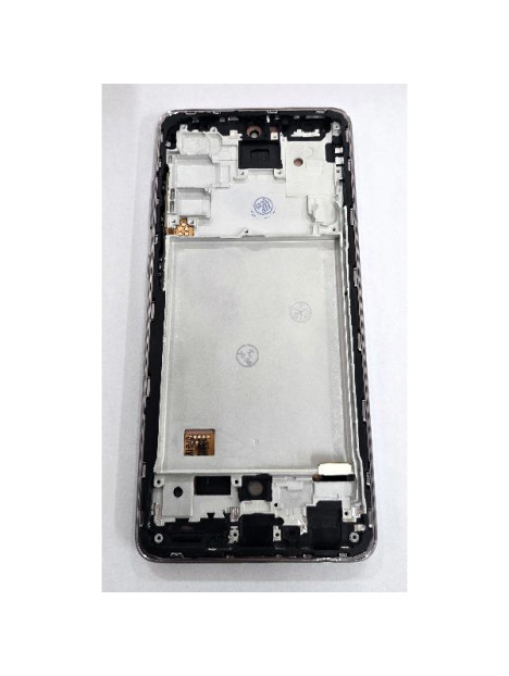 Pantalla para Samsung Galaxy A72 A725F A72 5G mas tactil negro con marco negro calidad Incell