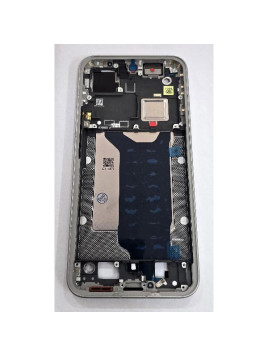 Carcasa o marco central plata para Xiaomi 15T Pro