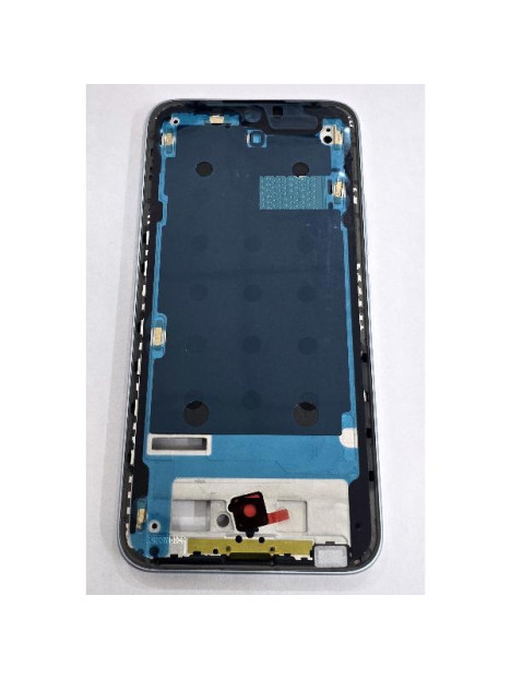 Carcasa o marco central azul para Xiaomi Poco M8 Pro 5G