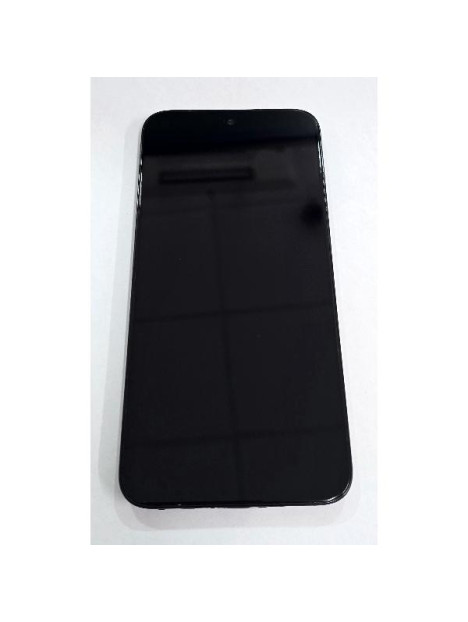 Pantalla para Oppo A6X Oppo A6T Oppo A6C mas tactil negro con marco negro calidad premium