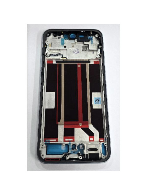 Carcasa o marco central azul para Oppo Reno 14 F 5G CPH2743