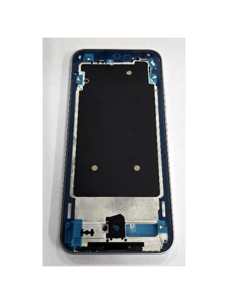 Carcasa o marco central azul para Oppo Reno 14 F 5G CPH2743