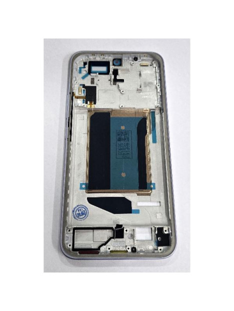 Carcasa o marco central morado para Xiaomi Poco M8 Pro 5G