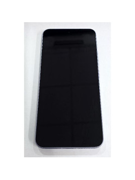 Pantalla para Xiaomi 15 5G mas tactil negro con marco morado calidad premium