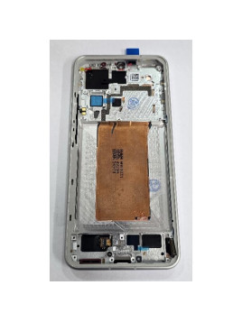 Pantalla para Xiaomi 15 5G mas tactil negro con marco plata calidad premium