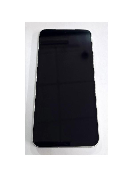 Pantalla para Xiaomi 15 5G mas tactil negro con marco plata calidad premium