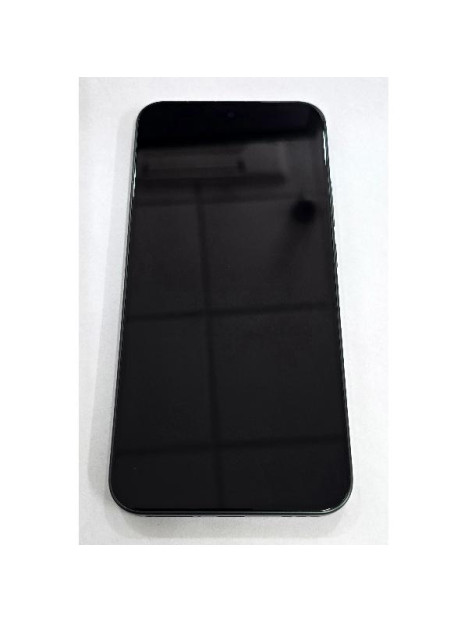 Pantalla para Oppo Reno 14F 5G CPH2743 mas tactil negro con marco verde calidad premium