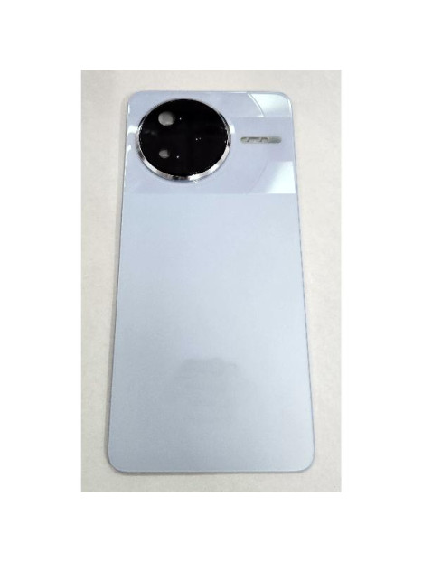 Tapa trasera o tapa bateria azul para Xiaomi Poco F7 Pro 5G con cubierta de camara
