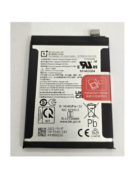 Bateria BLP845 4500mAh para Oneplus Nord CE 5G 1031100042 Service Pack