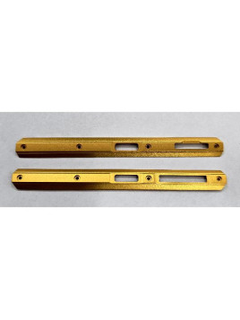 Set de 2 embellecedores naranjas para Doogee S200 Ultra 5G calidad premium