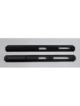 Set de 2 embellecedores negros para Doogee S200 Ultra 5G calidad premium