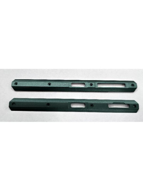 Set de 2 embellecedores verdes para Doogee S200 Ultra 5G calidad premium