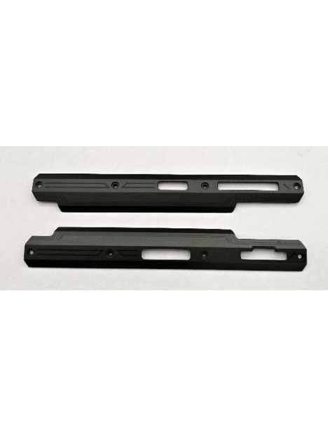 Set de 2 embellecedores grises para Doogee S200 Max 5G calidad premium