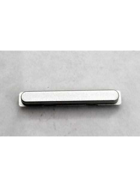 Boton volumen plata para Oukitel C59 Pro calidad premium