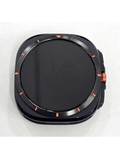 Pantalla para Samsung Galaxy Watch Ultra 2024 L700 L705 47mm mas tactil negro con marco negro calidad premium