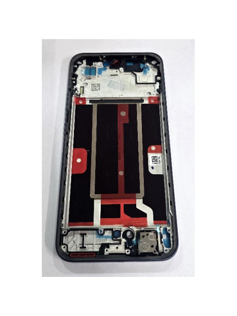 Carcasa o marco central negro para Oppo A6 Pro 5G