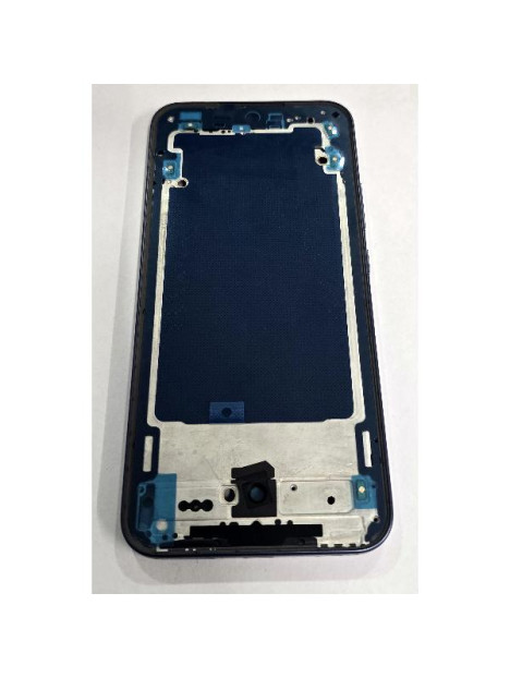 Carcasa o marco central negro para Oppo A6 Pro 5G