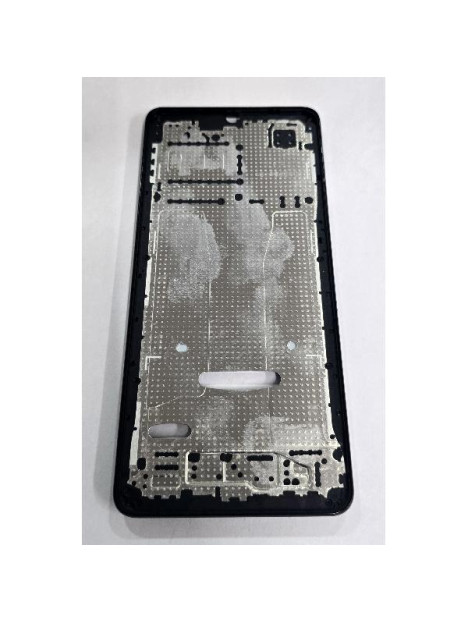 Carcasa o marco frontal negro para ZTE Blade A56